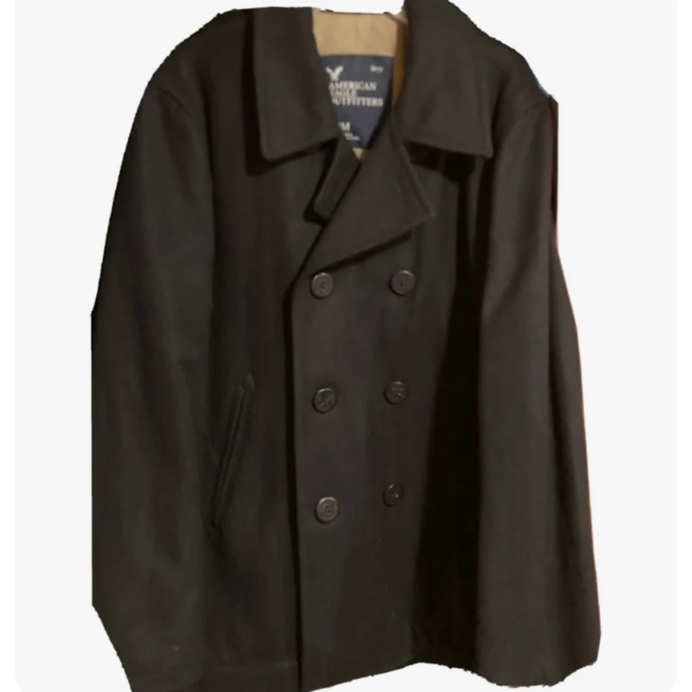Men’s size medium American Eagle wall, pea coat NWOT